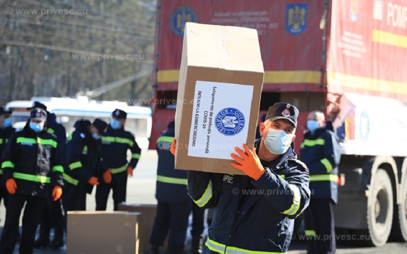 Ajutorul umanitar în valoare de 2,3 milioane de euro, oferit de România, a ajuns în țară