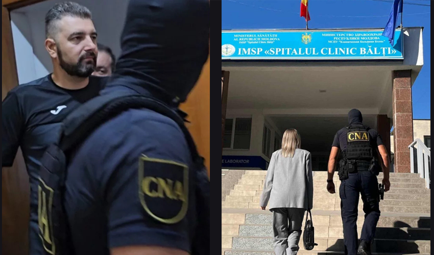 Directorul și vicedirectorul Spitalului Clinic Bălți, cercetați de CNA pentru acte de corupție