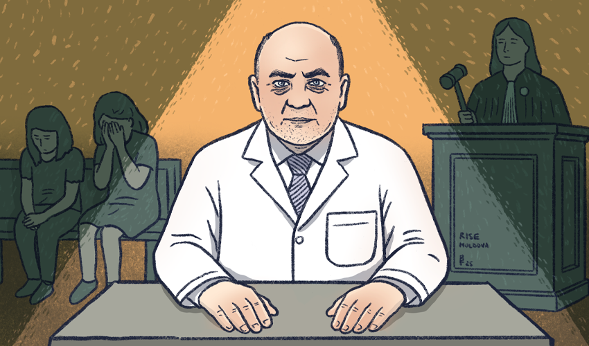 Investigație RISE MOLDOVA. Un medic cercetat pentru viol și abuzuri asupra minorilor a scăpat de condamnare și a continuat să lucreze cu pacienți