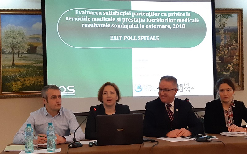 Pacienții din Moldova apreciază cu note mari calitatea serviciilor medicale prestate de către spitale, potrivit unui studiu al Centrului PAS. Experții spun că oamenii nu au cu ce să le compare