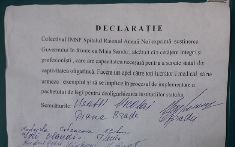 Medicii din raioane sparg gheața. Susținerea acestora se împarte între Guvernul Sandu și Guvernul Filip