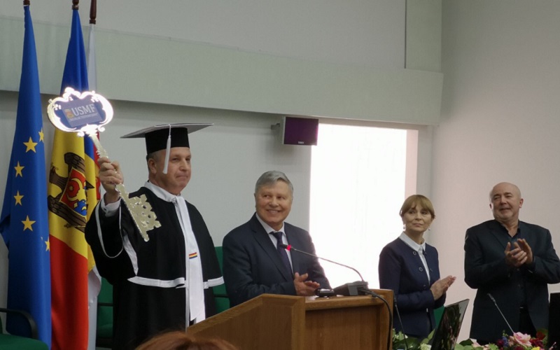 AUDIO//Rectorul USMF Emil Ceban: „Prorectorii sunt prioritatea rectorului. Sigur, pe unii o să-i las, dar o să pun și persoane noi, cu viziuni noi”