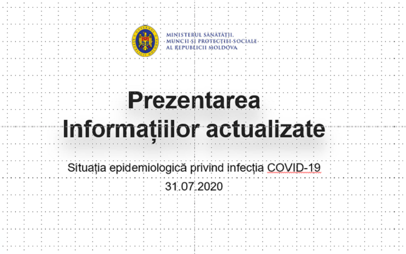 390 de cazuri noi de COVID-19, 229 de persoane vindecate și 7 decese, înregistrate în ultimele 24 ore