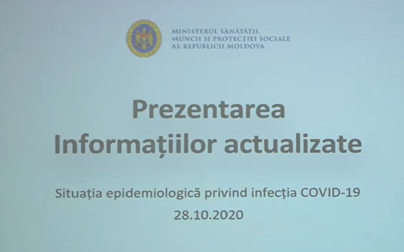 19 decese și 861 de persoane infectate cu Covid-19. În ultima săptămână s-au înregistrat mai puține cazuri de Covid-19 și a crescut numărul celor vindecați