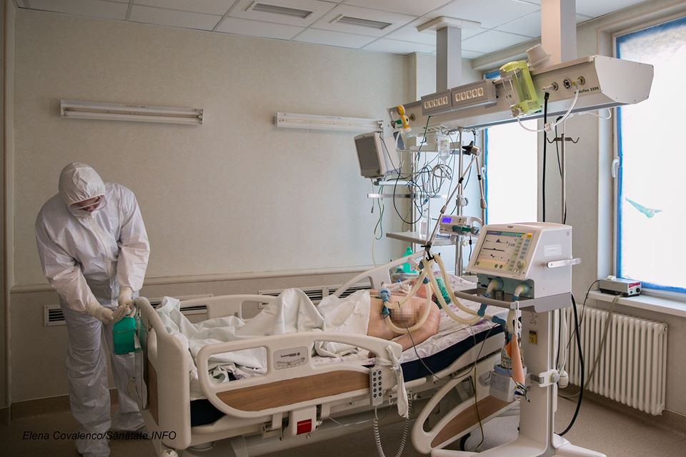 20 de decese și 1.115 cazuri noi de Covid-19, raportate în ultimele 24 de ore. Alte 61 de cadre medicale s-au infectat