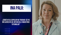 Ina Palii: „Sănătatea copiilor nu trebuie să fie influențată de interesele industriei tutunului!”