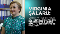 Virginia Șalaru: „Niciun produs din tutun sau nicotină nu este sigur. Vorbim despre o adicție reală, nu despre un obicei trecător”