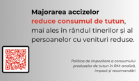 Efectele politicilor de accizare asupra consumului de tutun depind de sinergia politicilor de sănătate și administrare a finanțelor publice
