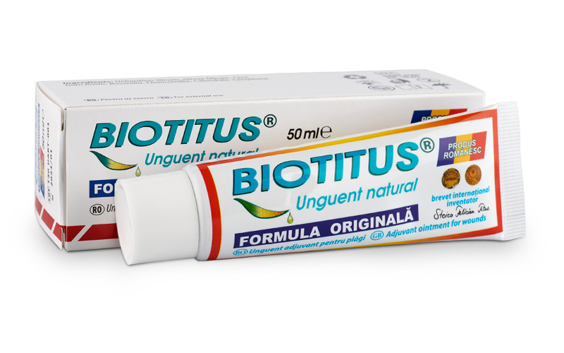 Unguentul BIOTITUS – Formula Originală,  preparatul 100% natural care te ajută să scapi de rănile acute și cronice (P)