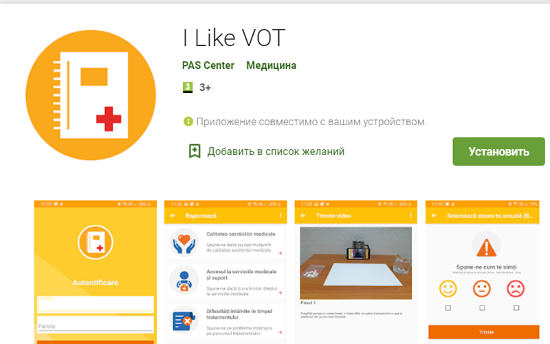 În Moldova a fost lansată în premieră o aplicație mobilă de monitorizare a tratamentului pacienților la distanță